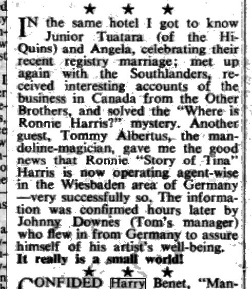 The Stage 05 November 1964